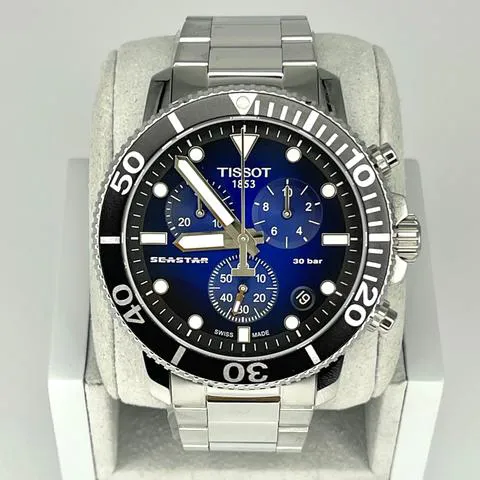 Tissot Seastar T120.417.11.041.01 45.5mm Stainless steel Black