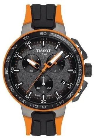 Tissot T-Race 44.5mm Stainless steel Black