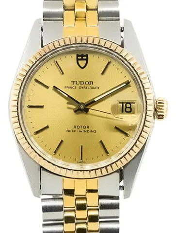 Tudor Prince Date 36mm Stainless steel Gold