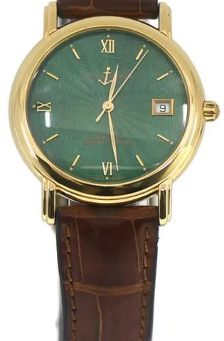 Ulysse Nardin San Marco 131-77-9 37mm Yellow gold Green