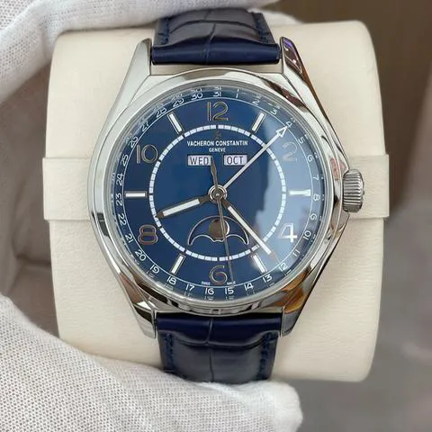 Vacheron Constantin Fiftysix 4000E/000A-B548 40mm Stainless steel Blue