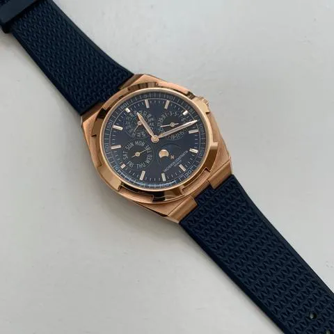 Vacheron Constantin Overseas 4300V/000R-B509 41.5mm Rose gold Blue