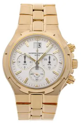 Vacheron Constantin Overseas 49140/423J-8791 40mm Yellow gold Silver