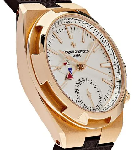 Vacheron Constantin Overseas Dual Time 7900V/000R-B336 41mm Rose gold Silver 3