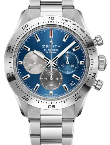 Zenith Chronomaster 03.3114.3600/51.M3100 41mm Stainless steel Blue 1