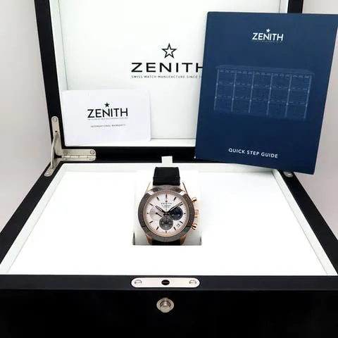 Zenith Chronomaster Sport 18.3100.3600/69.C920 41mm Rose gold White 6