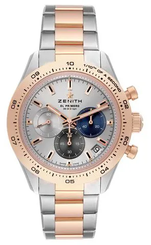 Zenith Chronomaster Sport 51.3100.3600/69.M3100 41mm Yellow gold and Stainless steel Silver 7