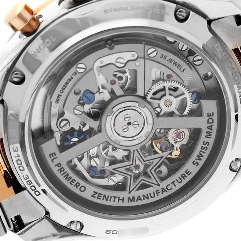 Zenith Chronomaster Sport 51.3100.3600/69.M3100 41mm Yellow gold and Stainless steel Silver 8