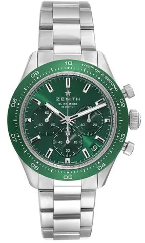 Zenith Chronomaster 03.3107.3600/56.M3100 41mm Stainless steel Green 8