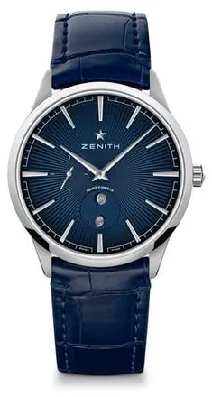 Zenith Elite 03.3101.692/02.C922 40mm Stainless steel Blue