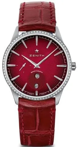 Zenith Elite 16.3201.692/04.C834 36mm Stainless steel Red