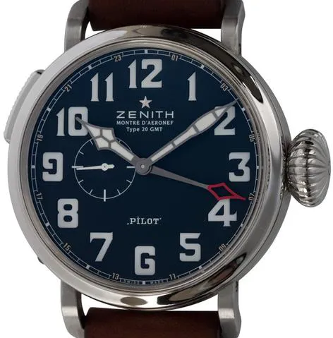 Zenith Pilot 03.2430.693/21.C723 48mm Stainless steel Black