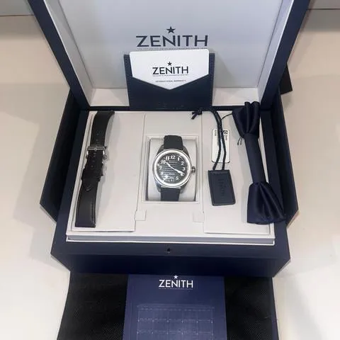 Zenith Pilot 03.4000.3620/21.I001 40mm Stainless steel Black 4