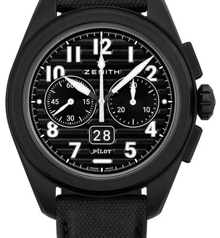 Zenith Pilot 49.4000.3652/21.I001 42.5mm Black ceramic Black