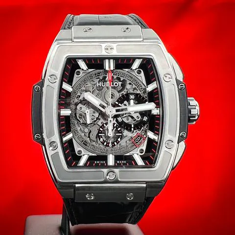 Hublot Spirit of Big Bang 601.NX.0173.LR 45mm Titanium Skeleton