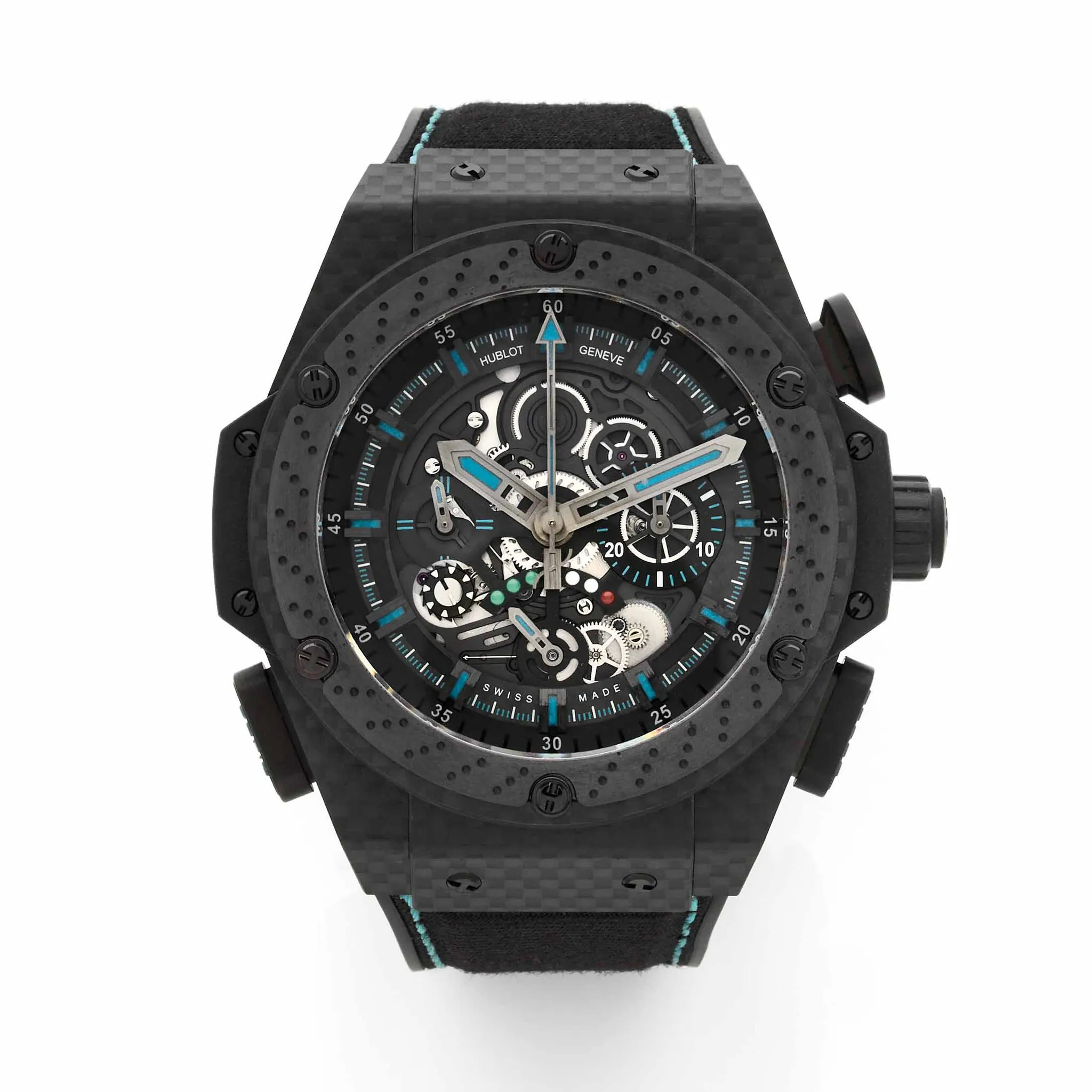 Hublot Big Bang 719.QM.1729.NR.FAD11 48mm Carbon fiber Skeletonized