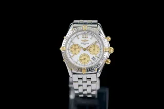 Breitling Jetstream Chrono 5041 Yellow gold Weißes