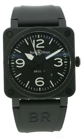 Bell & Ross BR 03 BR 03-92 42mm Ceramic Black