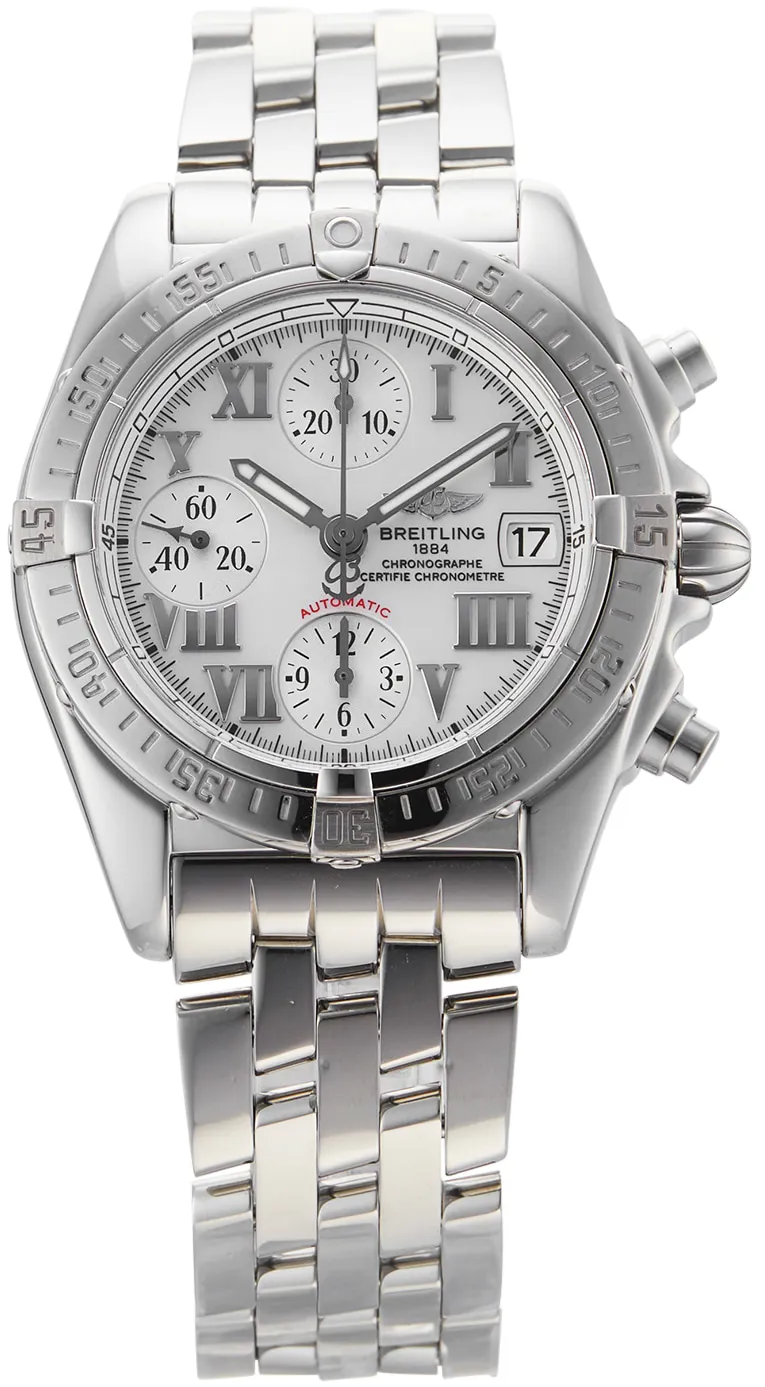 Breitling Cockpit A1335812 39mm Stainless steel Mother-of-pearl