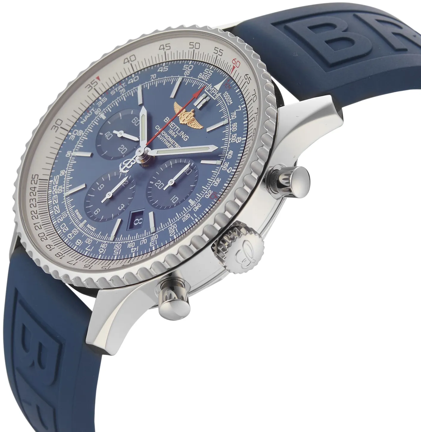 Breitling Navitimer AB012721 46mm Stainless steel Blue 1