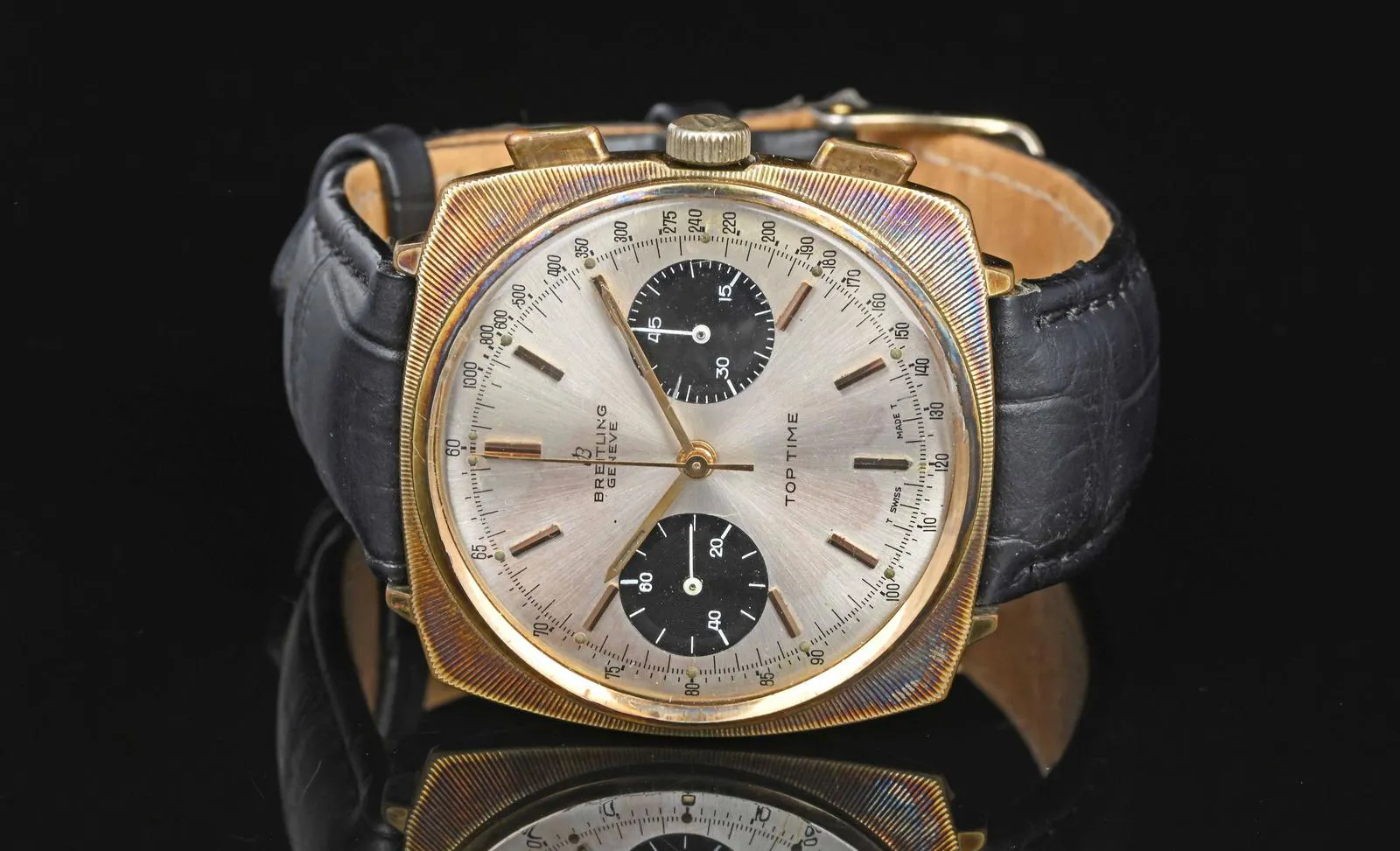 Breitling Top Time Stainless steel and Gold-plated Silver 2