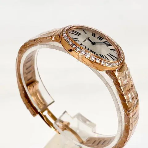 Cartier Baignoire Small Model WB520002 31.5mm Rose gold Silver 2