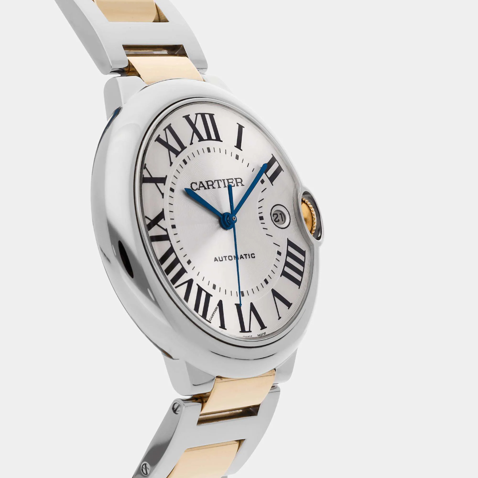 Cartier Ballon Bleu W69009Z3 42mm Yellow gold and Stainless steel and 18k yellow gold 2