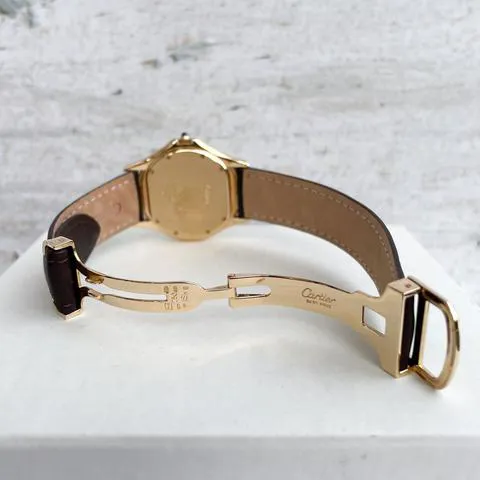 Cartier Cougar 887904 33mm Yellow gold White 10