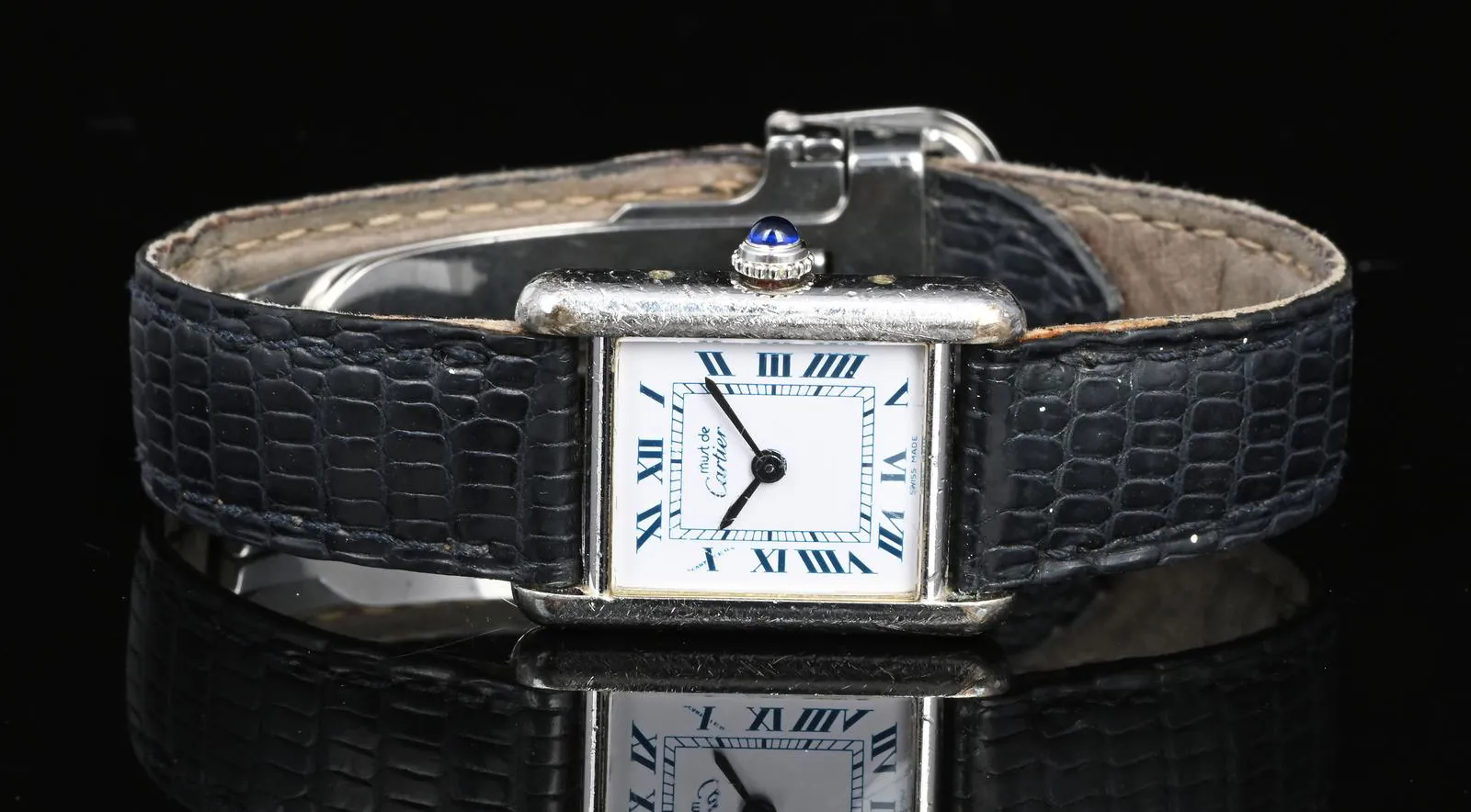 Cartier Tank 6057002 Silver White 2