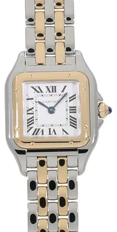 Cartier Panthère W2PN0006 23mm Yellow gold and Stainless steel Silver