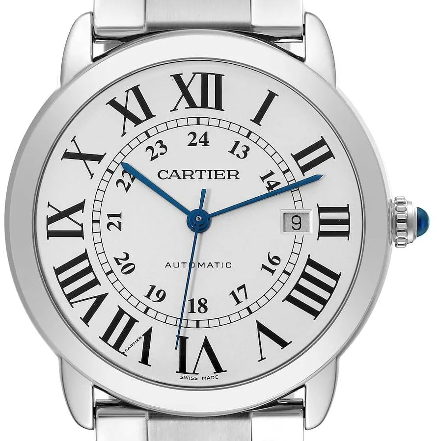 Cartier Ronde Solo de Cartier W6701011 42mm Stainless steel Silver