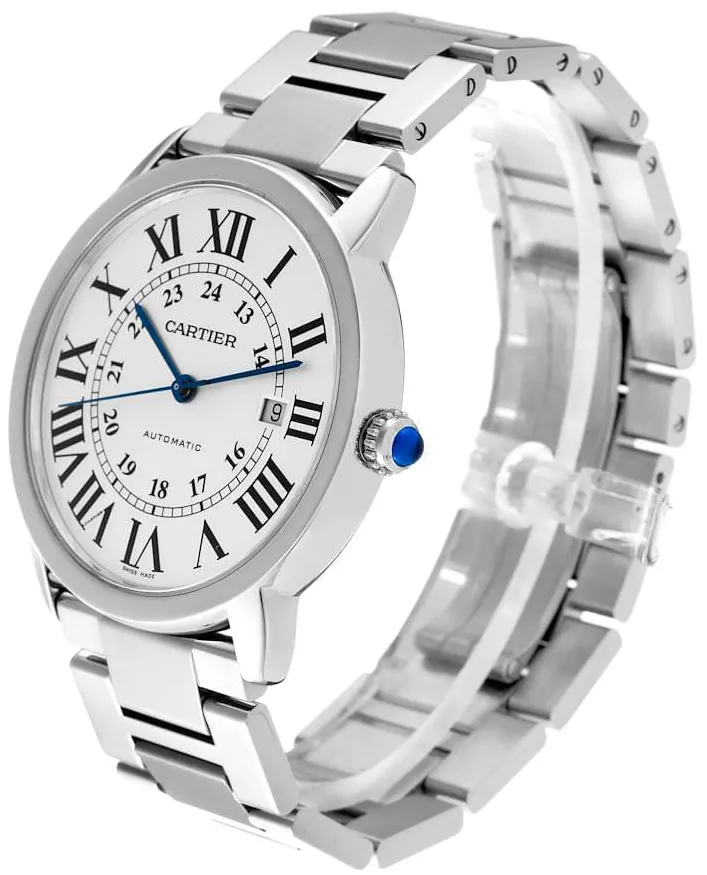 Cartier Ronde Solo de Cartier W6701011 42mm Stainless steel Silver 1