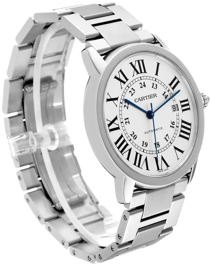 Cartier Ronde Solo de Cartier W6701011 42mm Stainless steel Silver 2