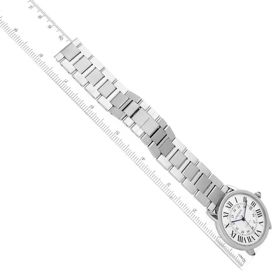 Cartier Ronde Solo de Cartier W6701011 42mm Stainless steel Silver 4