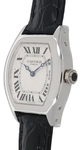 Cartier Tortue W1540351 24mm Platinum Silver 1