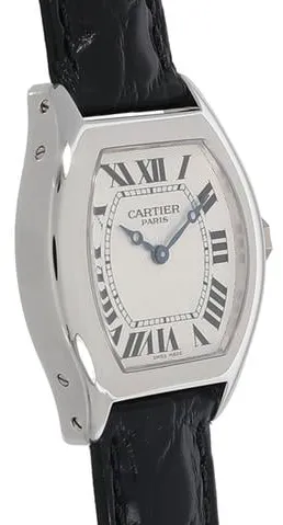 Cartier Tortue W1540351 24mm Platinum Silver 2