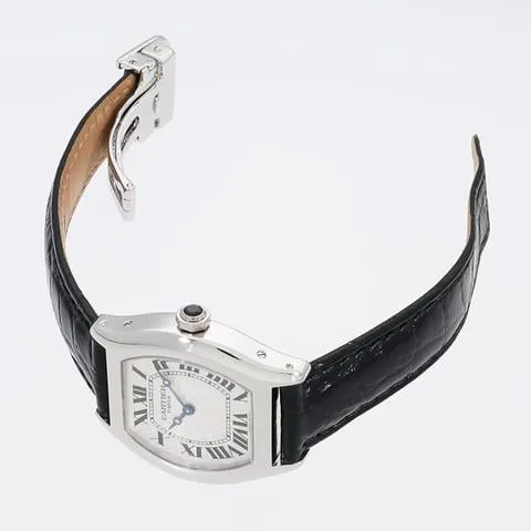 Cartier Tortue W1540351 24mm Platinum Silver 3