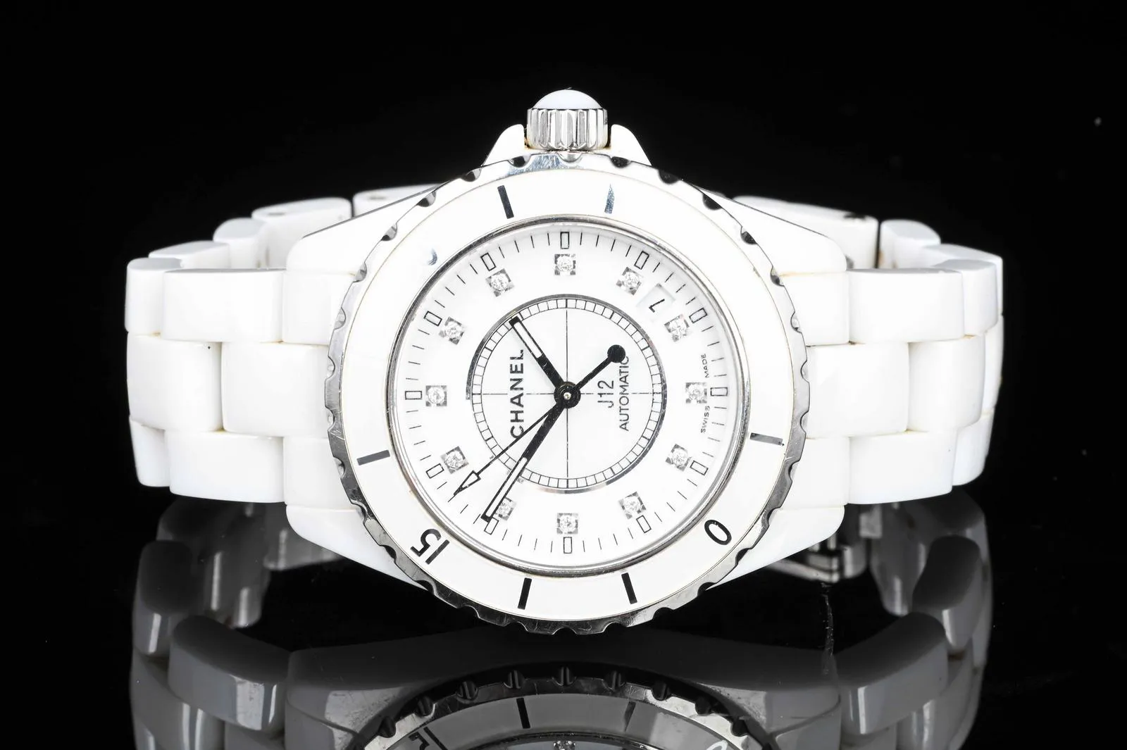 Chanel J12 L.R. 59354 38mm Ceramic White 2