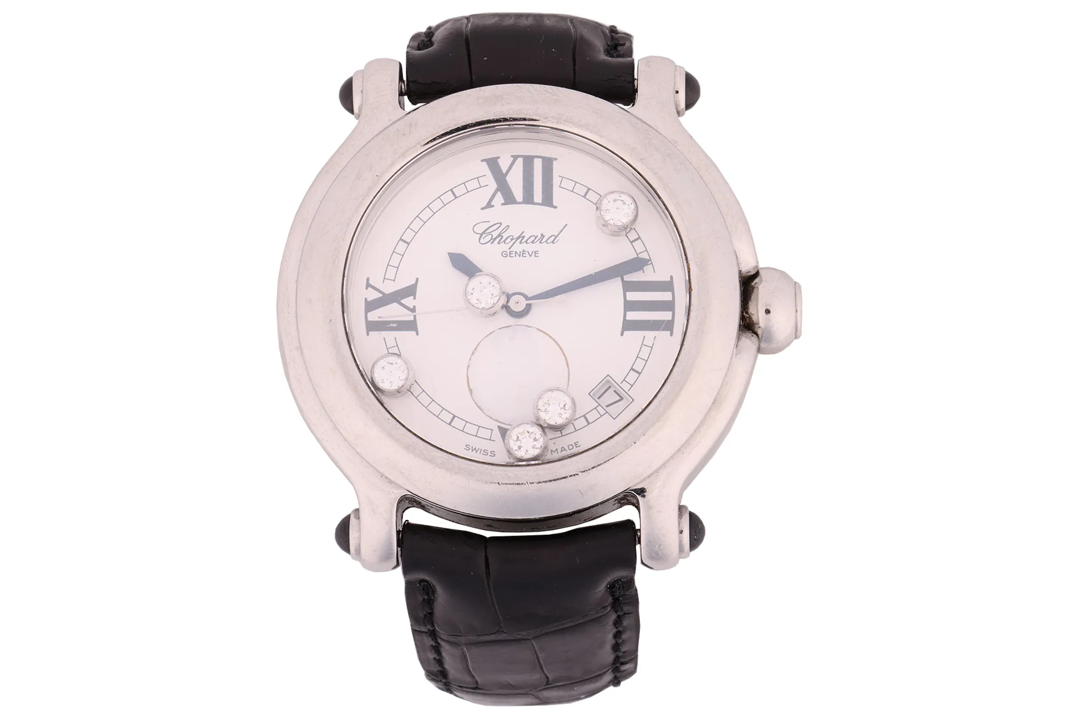 Chopard Happy Sport 8347 - 28/8964-23 38mm Stainless steel White