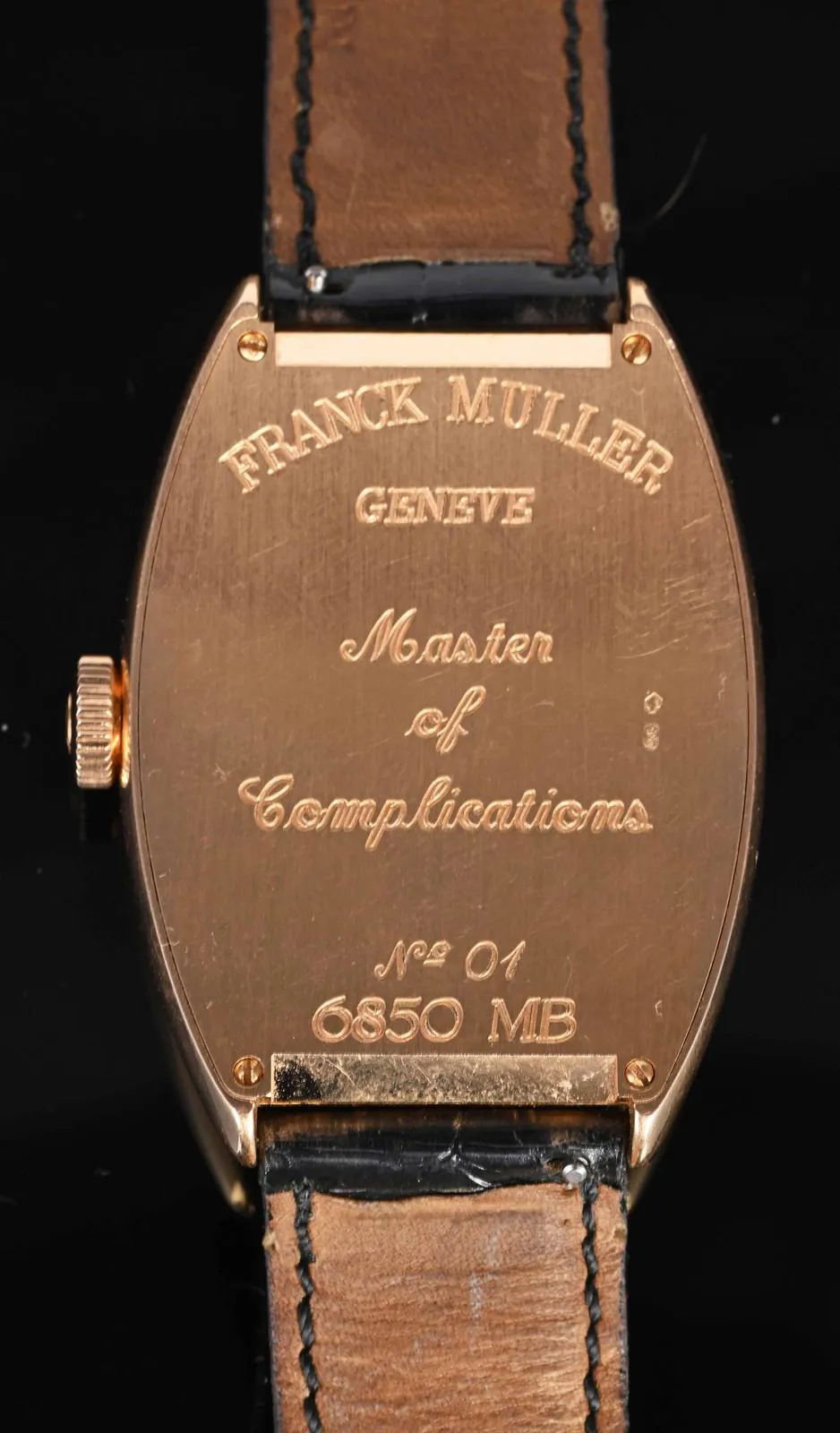 Franck Muller Master Banker 6850 MB Yellow gold White 1