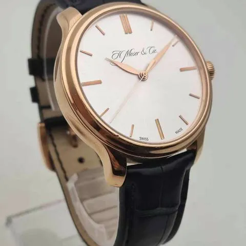 H. Moser & Cie. Endeavour 343.505-013 41mm Rose gold Silver 2