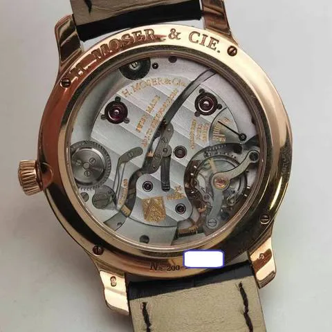 H. Moser & Cie. Endeavour 343.505-013 41mm Rose gold Silver 5