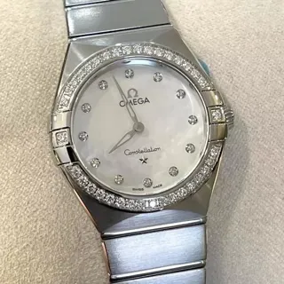 Omega Constellation Quartz 131.15.28.60.55.001 Stainless steel White