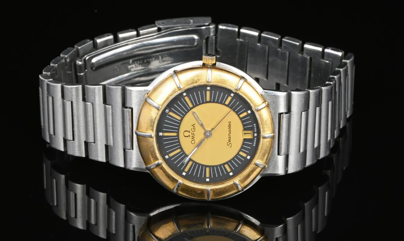 Omega Seamaster Stainless steel Gold tone 2