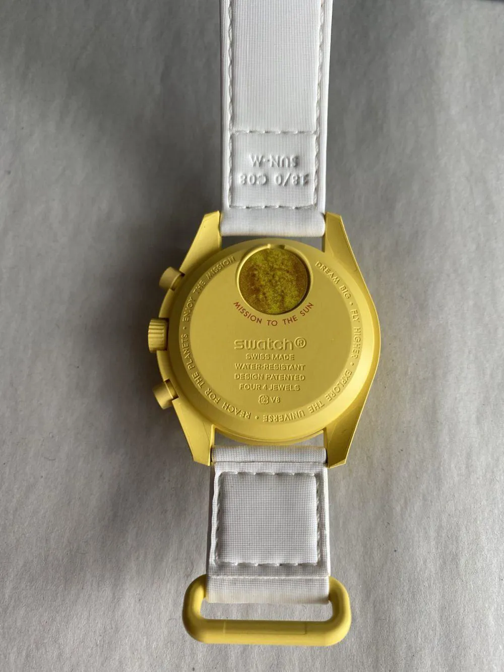 Swatch Moonswatch Yellow 1