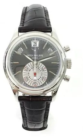 Patek Philippe Annual Calendar Chronograph 5960P-001 40.5mm Platinum Gray 2