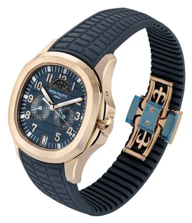 Patek Philippe Aquanaut 5261R-001 40mm Rose gold Blue 7