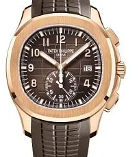 Patek Philippe Aquanaut 5968R-001 42mm Rose gold Brown$chocolate