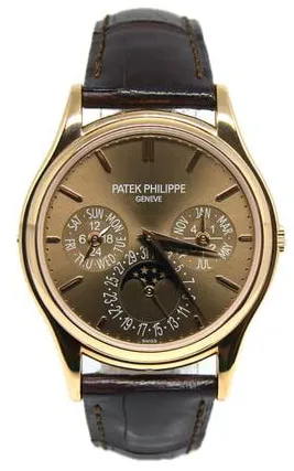 Patek Philippe Perpetual Calendar 5140R-001 37mm Rose gold Brown