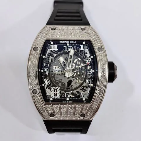 Richard Mille RM 010 RM 010 48mm White gold Skeletonized 3